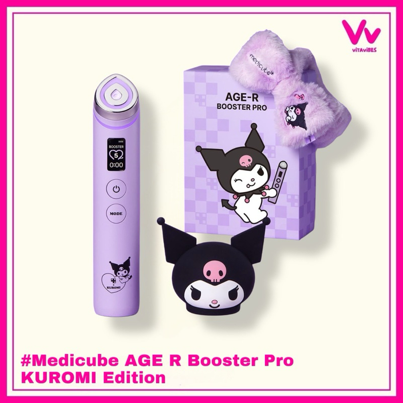 พร้อมส่ง MEDICUBE AGE-R BOOSTER PRO KUROMI EDITION เซ็ตลิมิเต็ดคุโรมิ