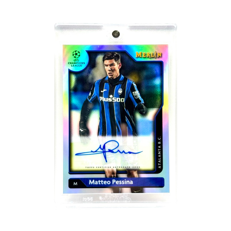 Topps Merlin UCL 21/22 Matteo Pessina Atalanta B.C. Autographs