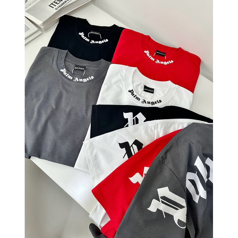 เสื้อยืดโอเวอร์ไซส์งานแบรนด์สกรีน หน้า- หลัง