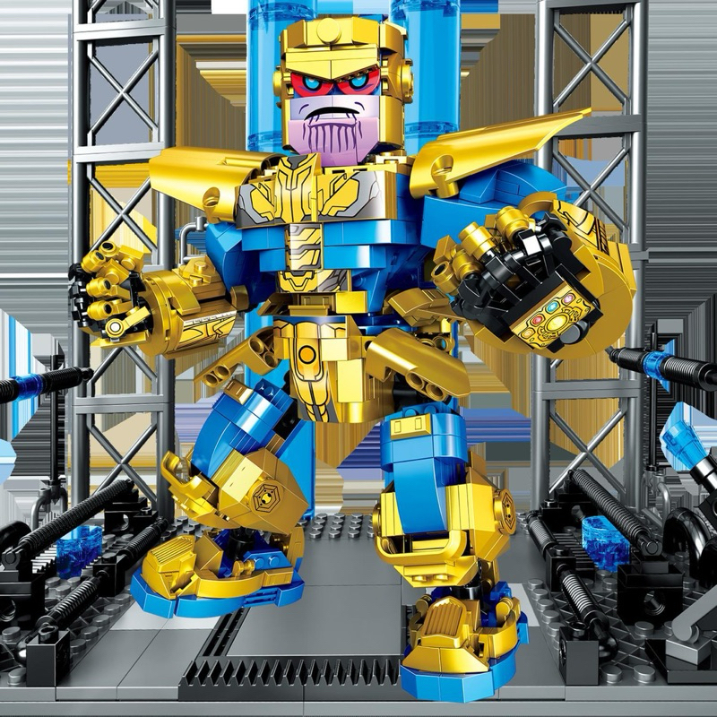 ตัวต่อจีน Prck 64073 Avengers Thanos 825pcs