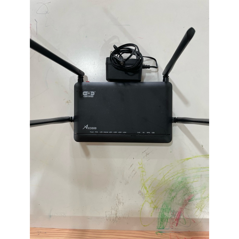 Wifi6 Ax3000 Ais Zxhn F6107A ปี 2024 สีดำ wifi6 มือสอง