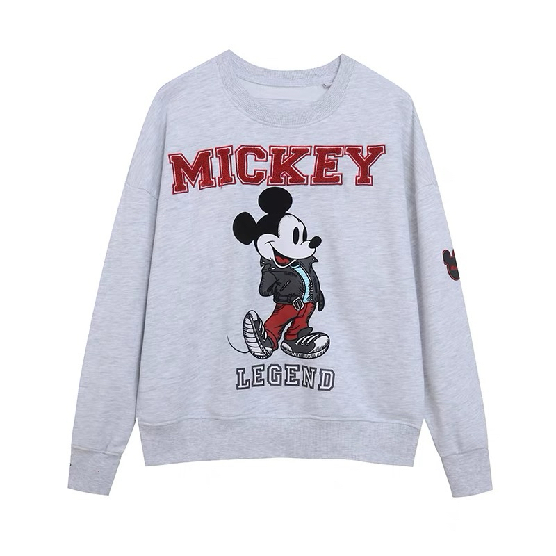 MICKEY sweatshirt   ✨มิคกี้ สเวตเตอร์  MICKEY LEGEND 🎡งาน Disney แท้ (TS558)