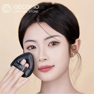 P-10🌟GECOMO พัฟแต่งหน้ารุ่นพรีเมียมทรงสามเหลี่ยม พัฟฟองน้ำ เกลี่ยง่าย บางเบา ปกปิดเรียบเนียน
