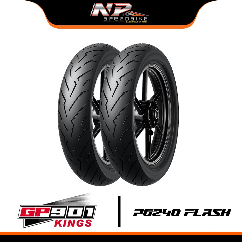 ยางGP901 รุ่นP6240 FLASH ขอบ 12 13 14 15 17 giorno PCX Click wave grand filano forza xmax adv350