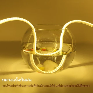 🔥ไฟแถบLED 5050 กันน้ำ220V สว่างสูง ✨ติดตั้งง่าย ใช้ได้ห้องนั่งเล่น-ทางเดิน-สวน
