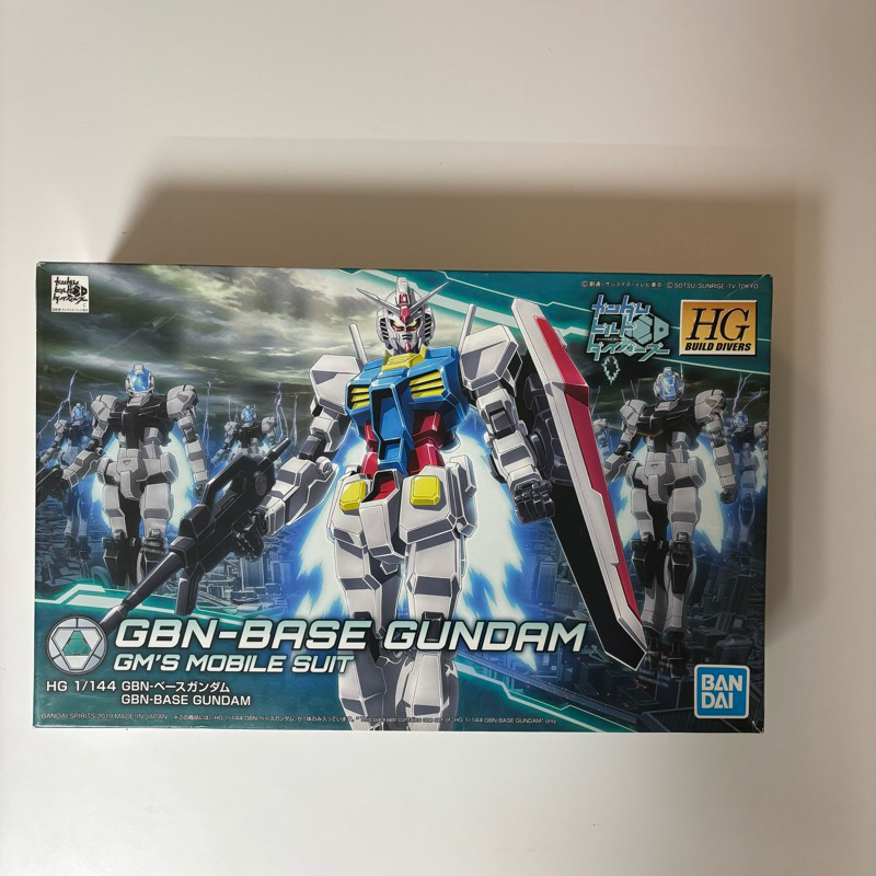 (พร้อมส่ง) Bandai Gundam Hg 1/144 GBN-Base Gundam