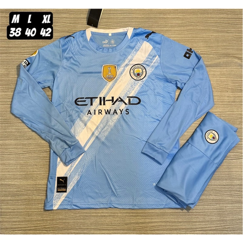 ชุดกีฬาแขนยาวชุดเสื้อแขนยาวกางเกงขาสั้นผ้าโพลีเอสเตอร์ใส่สบายระบายอากาศดี