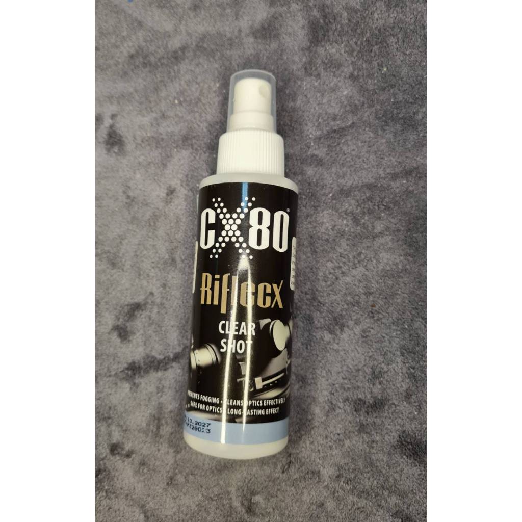 Riflecx clearshot 100ML. น้ำยาทำความสะอาดแว่นตา เลนส์ น้ำยาล้างแว่นตา น้ำยาล้างเลนส์ 100 มล