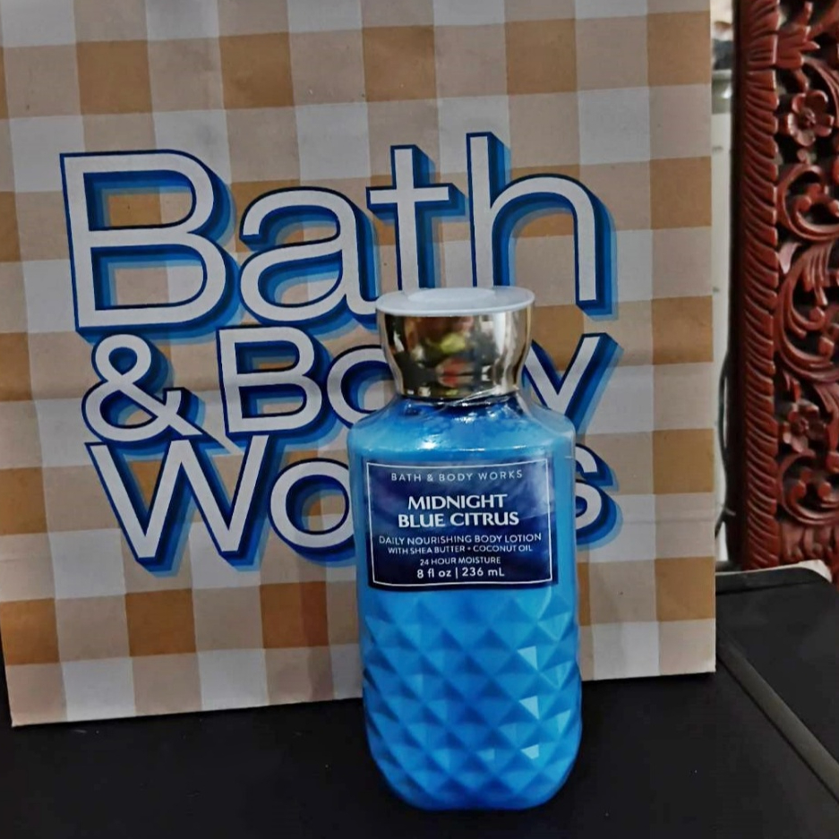 ของแท้ 100%  Bath & Body works Midnight Blue Citrus Daily Nourishing Body Lotion