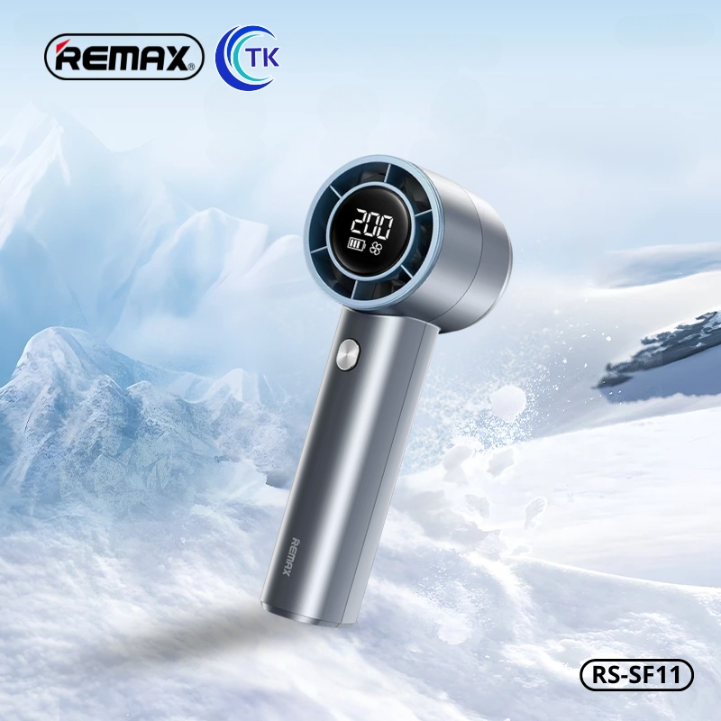 พัดลมพกพา REMAX RS-SF11 ความจุสูง 3600mAh จ่ายไฟ 6.8W 1 รูปที่ 6
