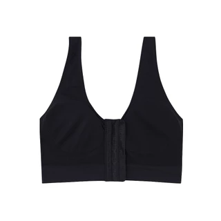 Wacoal Surprise Seamless Bra เสื้อชั้นใน ทอไร้ตะเข็บ แบบตะขอหน้า ถอดง่าย ใส่ง่าย รุ่น WH9C46 สีดำ (BL)