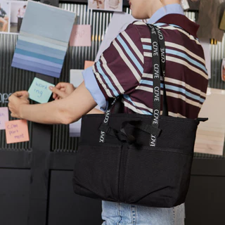 COVE MiniTrip Canvas Tote Bag กระเป๋าสะพาย กระเป๋าใส่ไอแพด / IPad 11 นิ้ว กระเป๋าใบเล็ก ผ้าแคนวาส