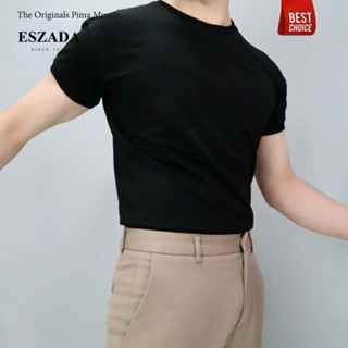 เสื้อยืดเพิ่มกล้ามเสริมสร้างบุคลิกภาพรุ่น Pima Muscles (Ltd.…