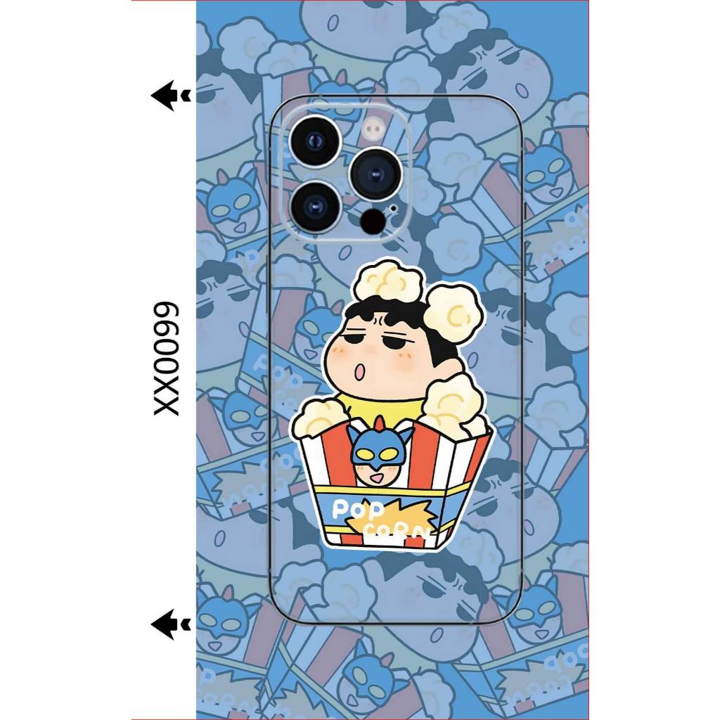 FL2 ฟิล์มไฮโดรเจลหลัง พื้นทึบ-กากเพชร สีสดคมชัด 3ชั้น 12x18 ซม Skin case สำหรับร้านค้าที่มีเครื่องตัดฟิล์ม