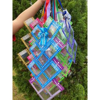 พวงมาลัยธนบัตร8และ12ใบ