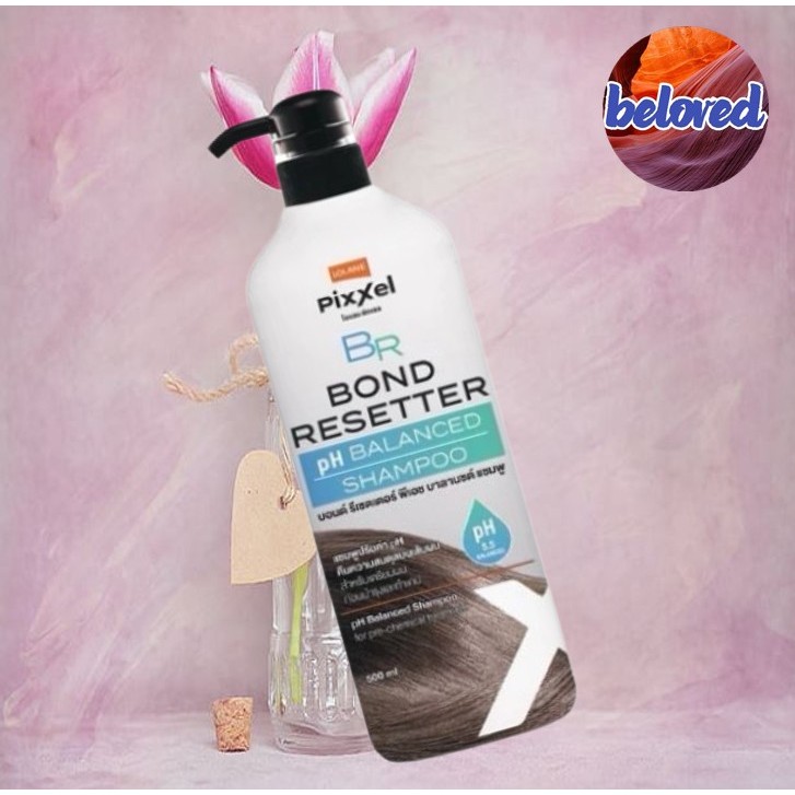 LOLANE Bond Resetter PH Balanced Shampoo 500 ml แชมพูปรับค่า pH  คืนความสมดุลบนเส้นผม