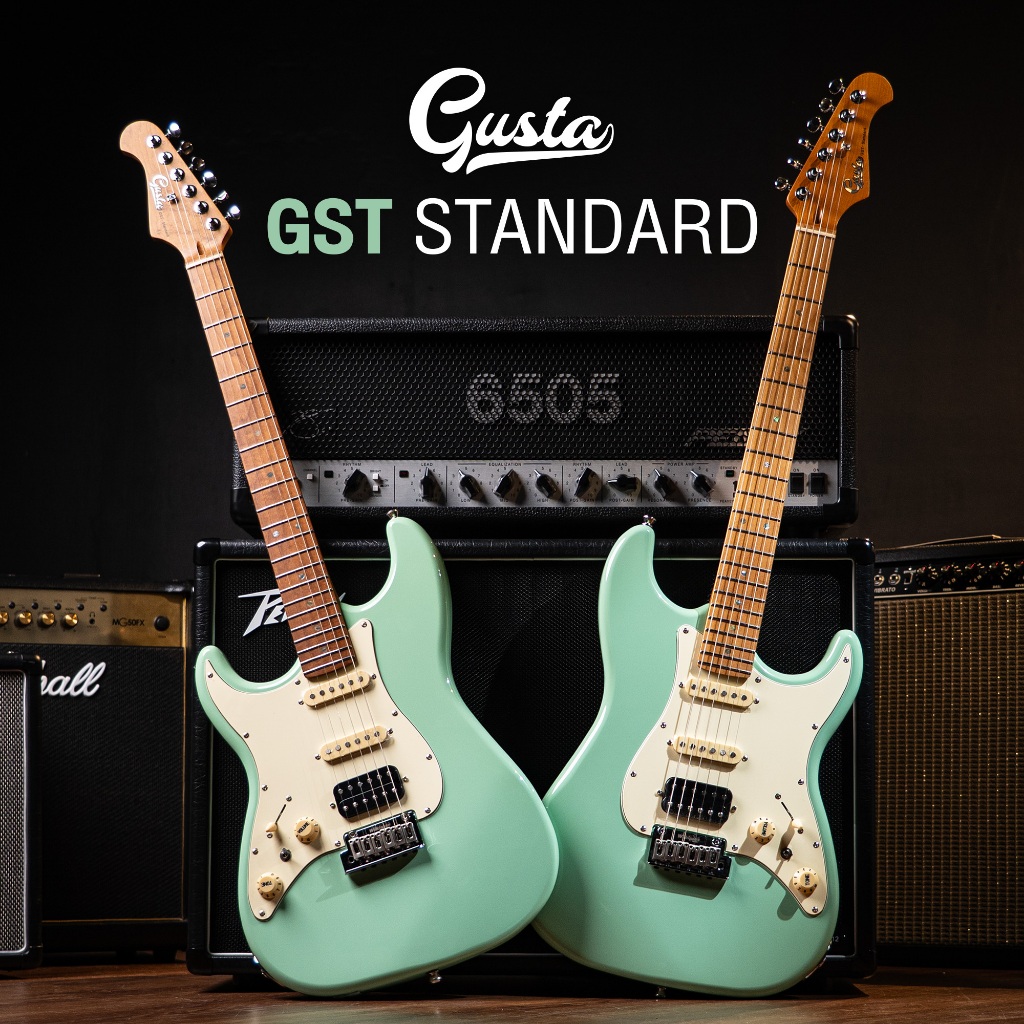 Gusta GST Standard Left Handed กีตาร์ไฟฟ้า GST Standard มือซ้าย