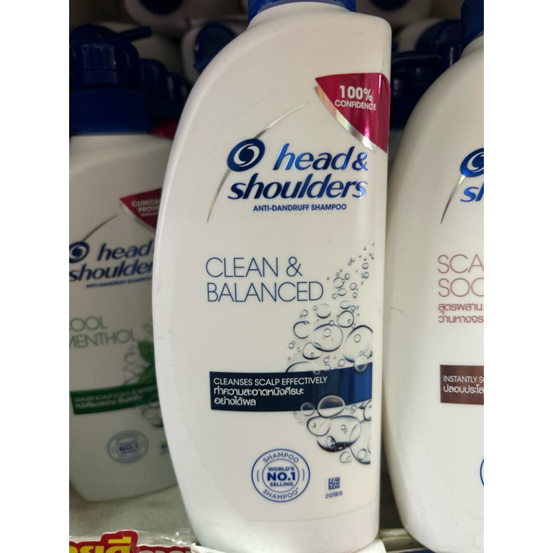head & shoulders 370มล.แชมพู ขจัดรังแค เฮดแอนด์โชว์เดอร์  มีหลายสูตร ผมขาดหลุดร่วง ผมนุ่มลื่น ชาร์โคล ขวดปั้ม 370มล. - รูปที่ 5