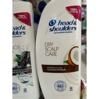 head & shoulders 370มล.แชมพู ขจัดรังแค เฮดแอนด์โชว์เดอร์ มีหลายสูตร ผมขาดหลุดร่วง ผมนุ่มลื่น ชาร์โคล ขวดปั้ม 370มล.