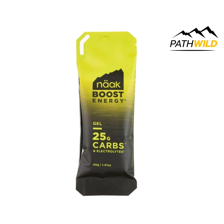 NAAK BOOST ENERGY GEL เจลให้พลังงาน สำหรับการออกกำลังกาย เล่นกีฬา แข่งกีฬา 40g 100 calories