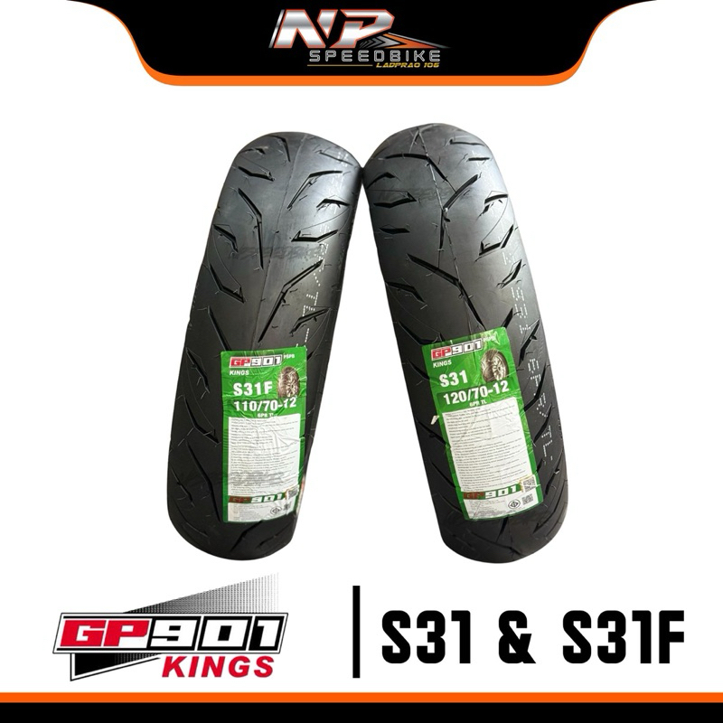 GP901KingsS31&S31Fยางขอบ12 สำหรับGiorno Lead125 Fazzio Grandfilano Vespa Sprint GTS X300และรุ่นอื่นๆ