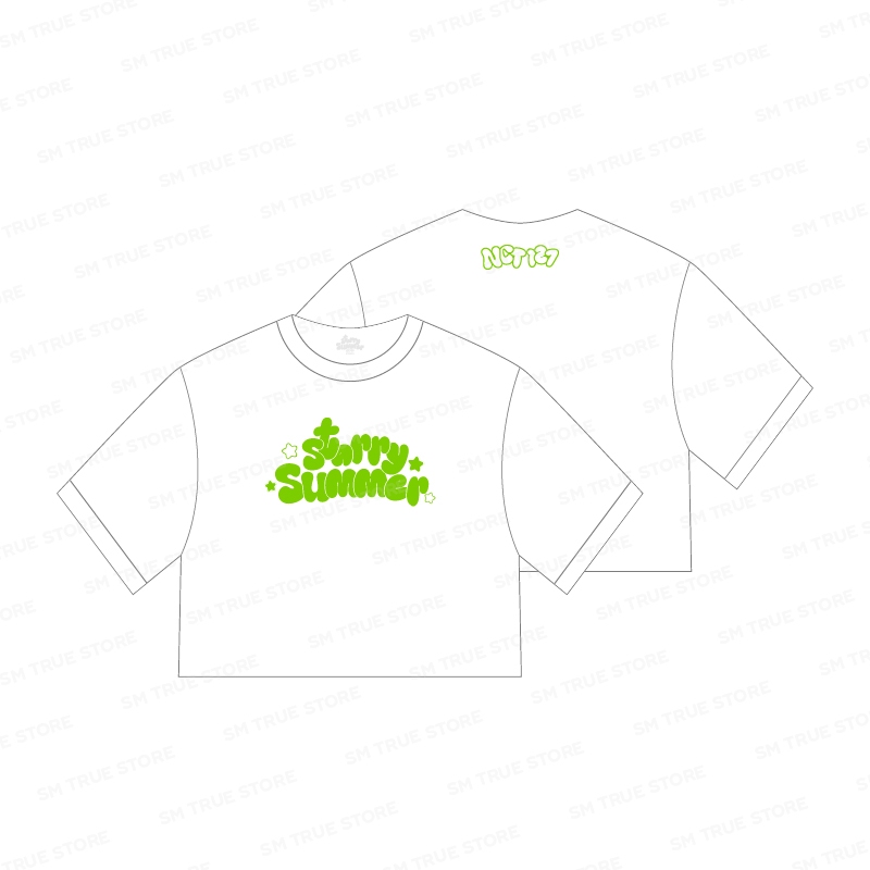 [PRE-ORDER] NCT127 STARRY SUMMER 1st DROP MD - CROP T-SHIRT