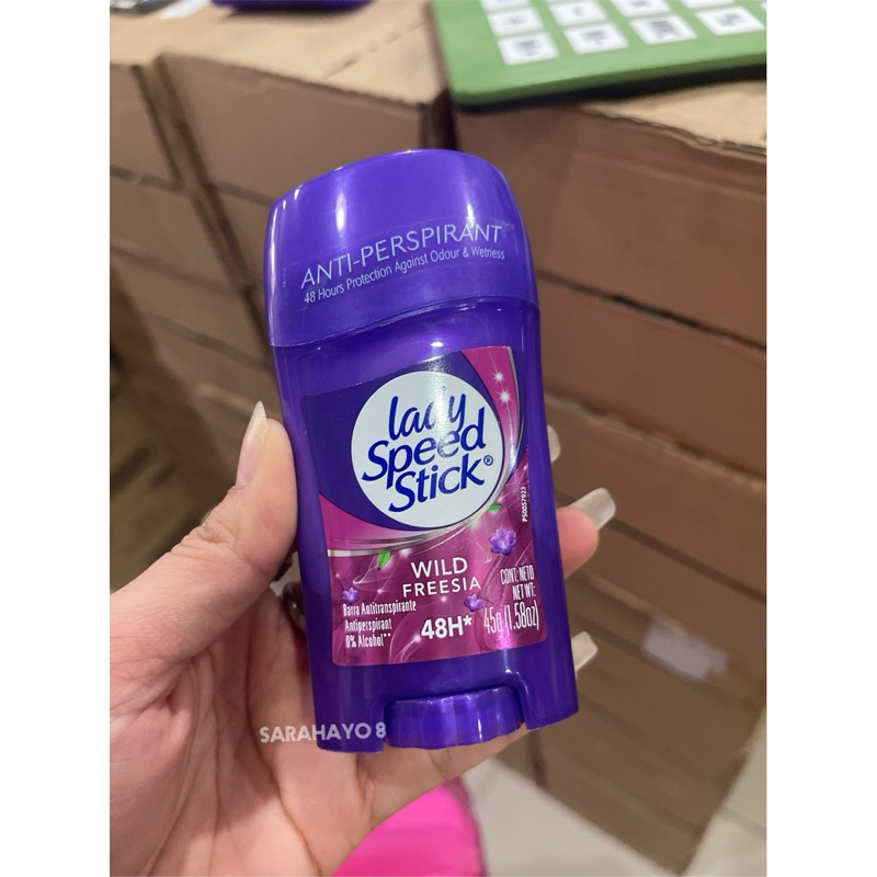 Lady Speed ​​Stick Invisible Dry Power Desodorante Wild Freesia 58g.