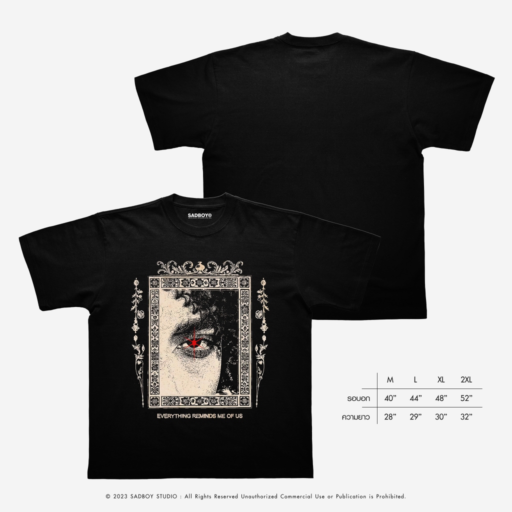 [ ส่งด่วน ] SADBOY® | Of Us | 100% Organic Cotton