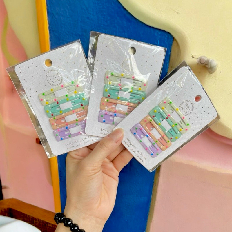 🔥ยกโหล🔥 กิ๊บติดผม 12 แผง