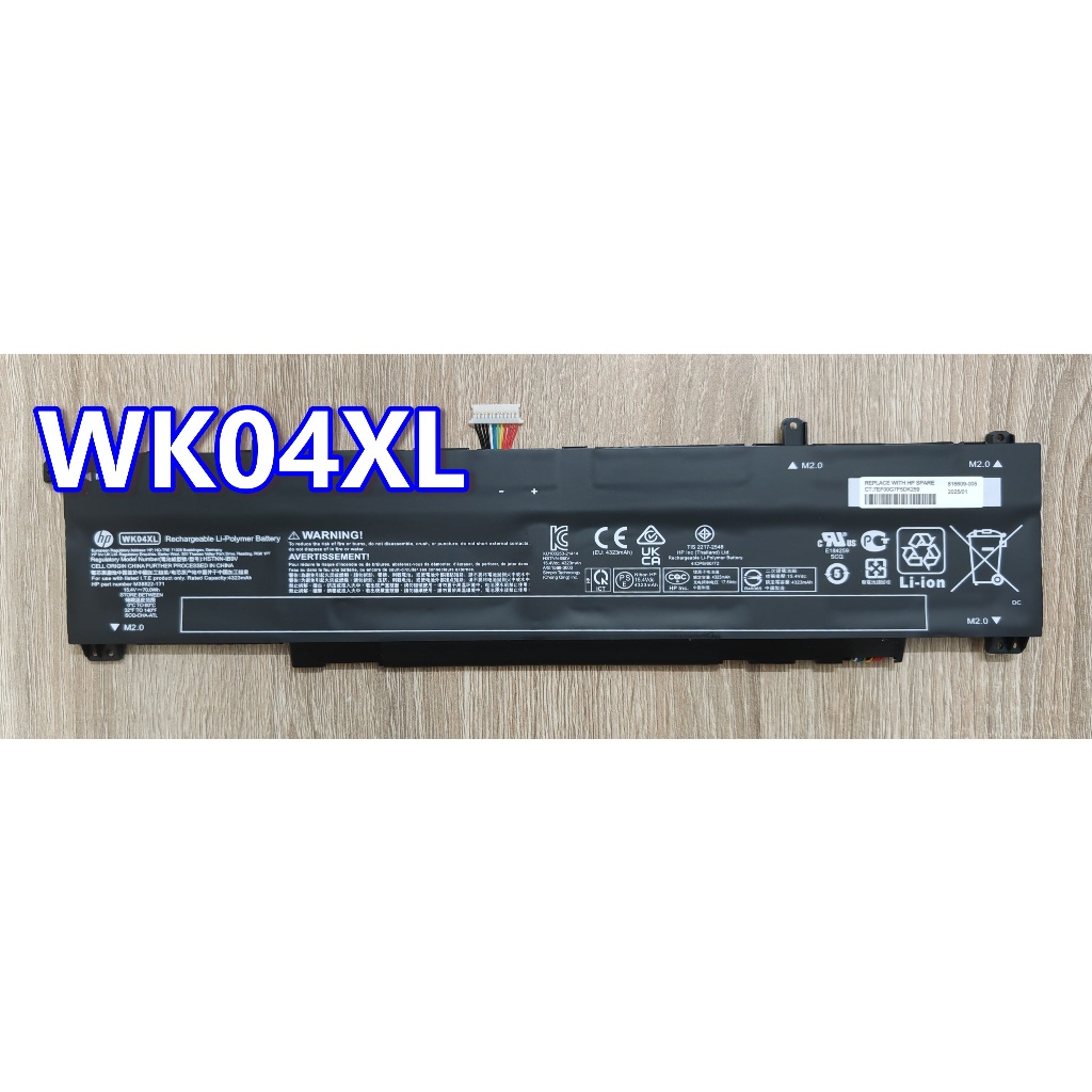 แบตเตอรี่ WK04XL For HP  Victus15 15-fa0154TX Victus16 / 15-fa007