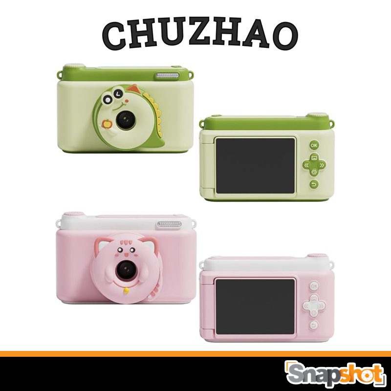 CHUZHAO S10 กล้องดิจิทัลสำหรับเด็ก มาพร้อมขาตั้งกล้อง จอกางได้ 180 องศา ประกันศูนย์
