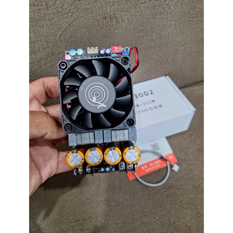 ZK 3002 แท้ แอมป์จิ๋วขับซับ TPA3255 300W*2
แอมขับซับเบส