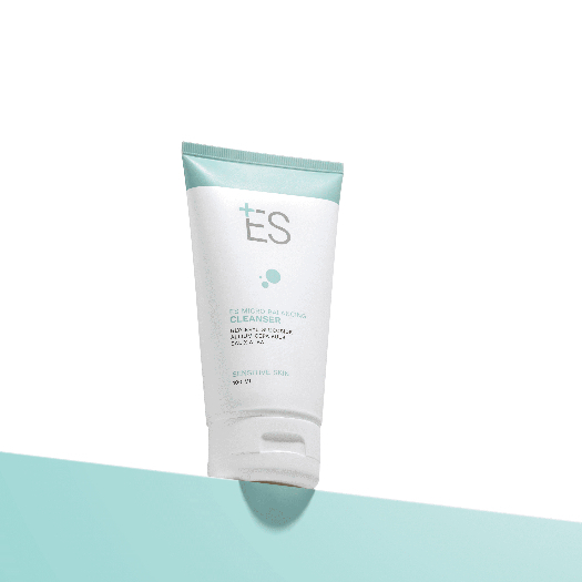 ES Micro Balancing Cleanser 100ml เจลล้างหน้า ทำความสะอาดอย่างอ่อนโยน ช่วยปรับสมดุลความชุ่มชื้น ทำให้ผิวสุขภาพดีขึ้น
