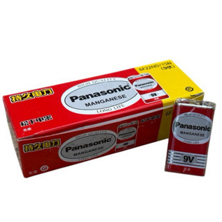 ถ่านPanasonic Manganese 6F22/9V กล่อง10ก้อน ราคาส่ง