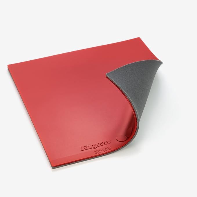 06100 - Butterfly  Table Tennis Rubber - Soft Pips for Speed & Precision Control Direct from Japan - รูปที่ 2