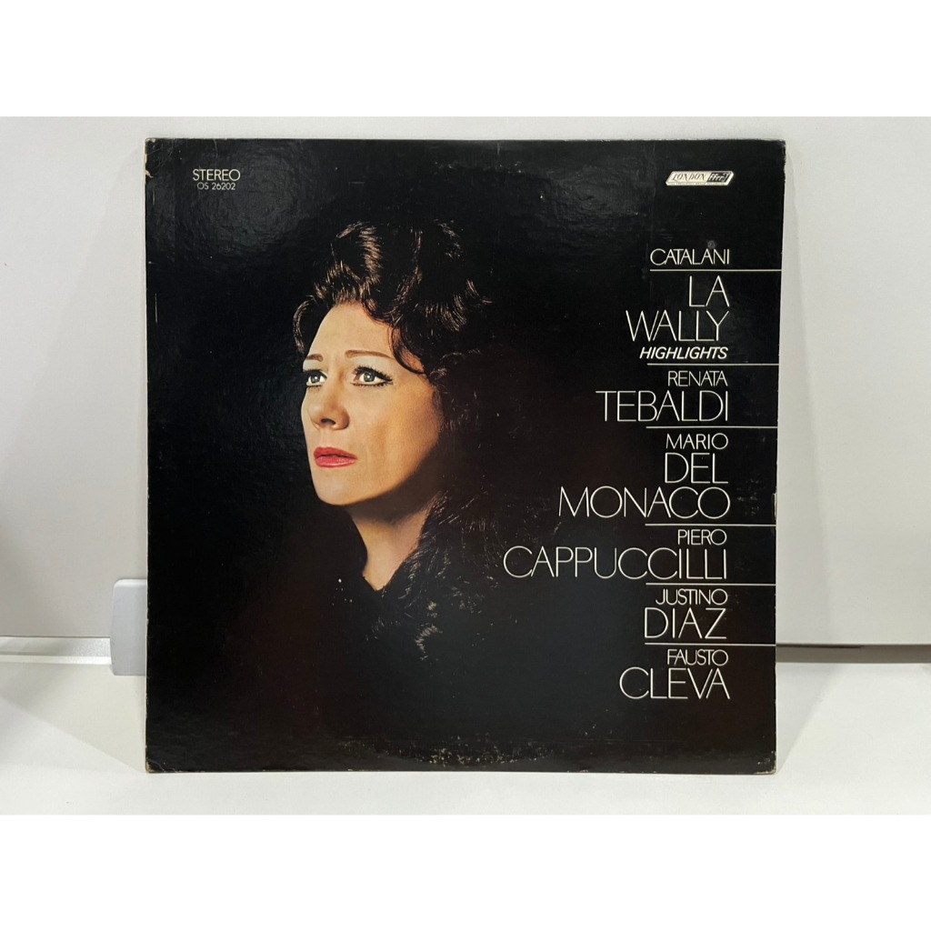1LP Vinyl Records แผ่นเสียงไวนิลCATALANI LA WALLY TEBALDI DEL MONACO CAPPUCCILLI DIAZ CLEVA OS 26202