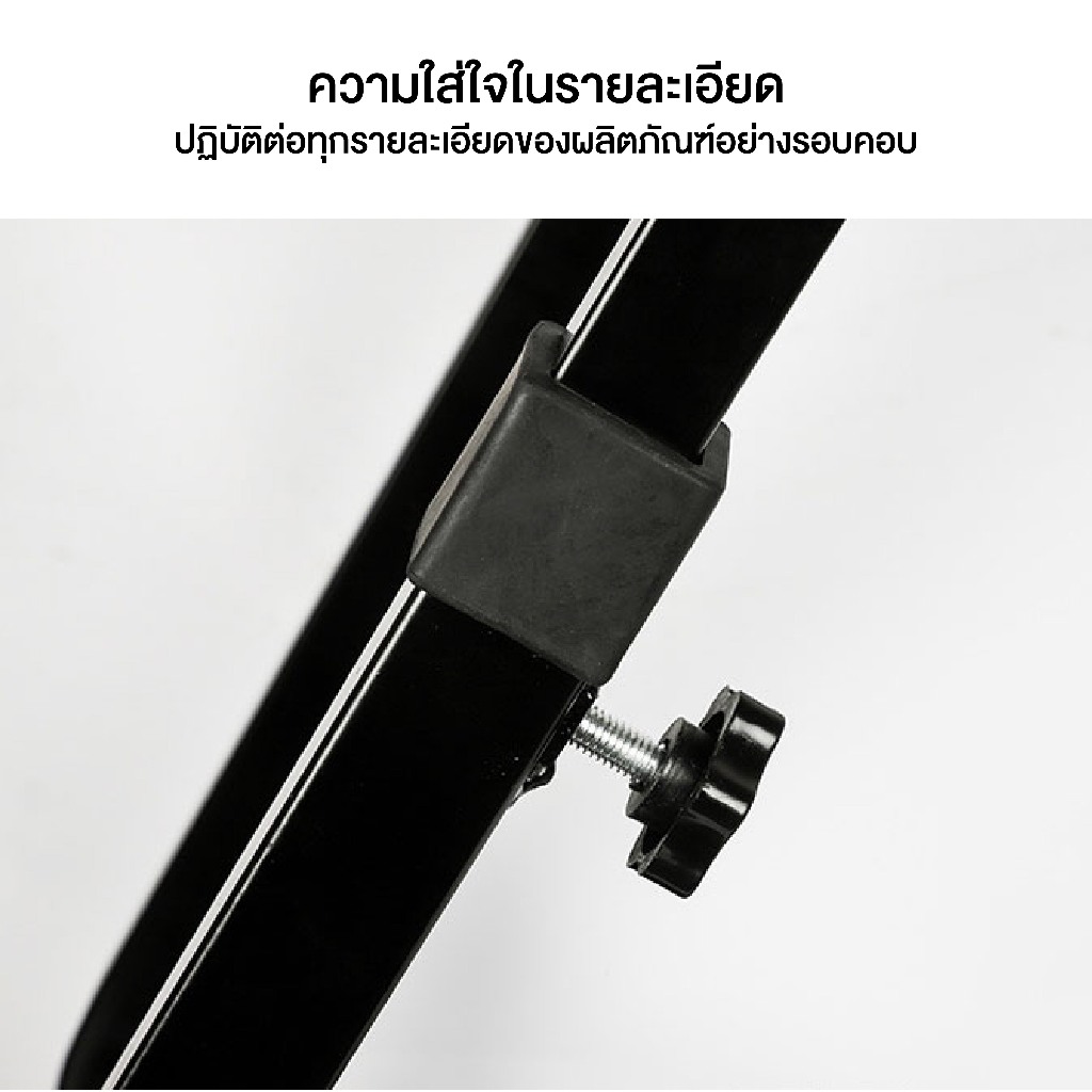 Homemark ขาตั้งจอยพวงมาลัย ติดได้ทั้งเกียร์ เบรคมือ สำหรับเกม จำลองการแข่งรถ พับเก็บได้ - รูปที่ 7