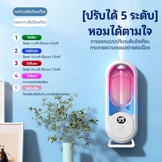 เครื่องพ่นน้ำหอม เครื่องพ่นอโรม่าอัตโนมัติ ช่วยหลับสบาย หอมหรูระดับ5ดาว น้ำหอมปรับอากาศในห้อง ดับกลิ่น ไร้สาย ส่งด่วน