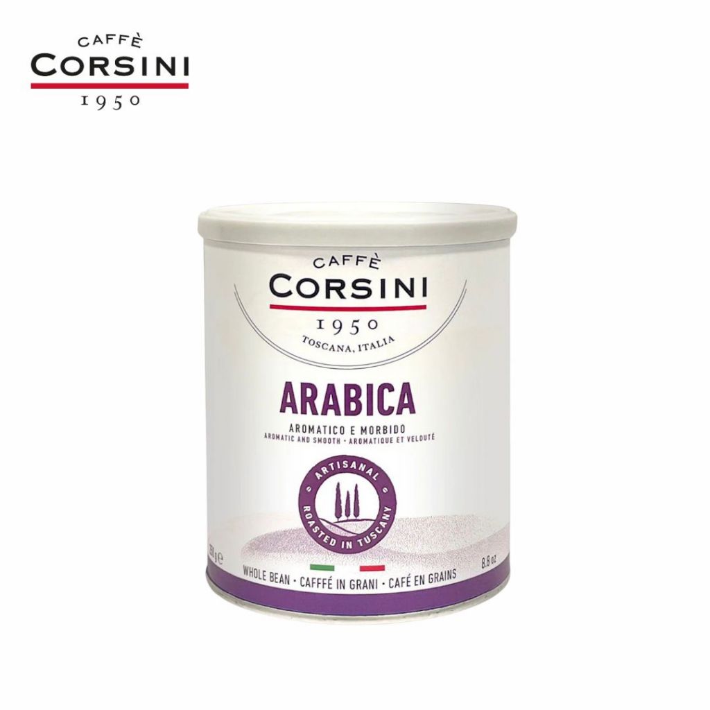 Arabica | Arabica 100% | can of Ground coffee 250g | Corsino Corsini