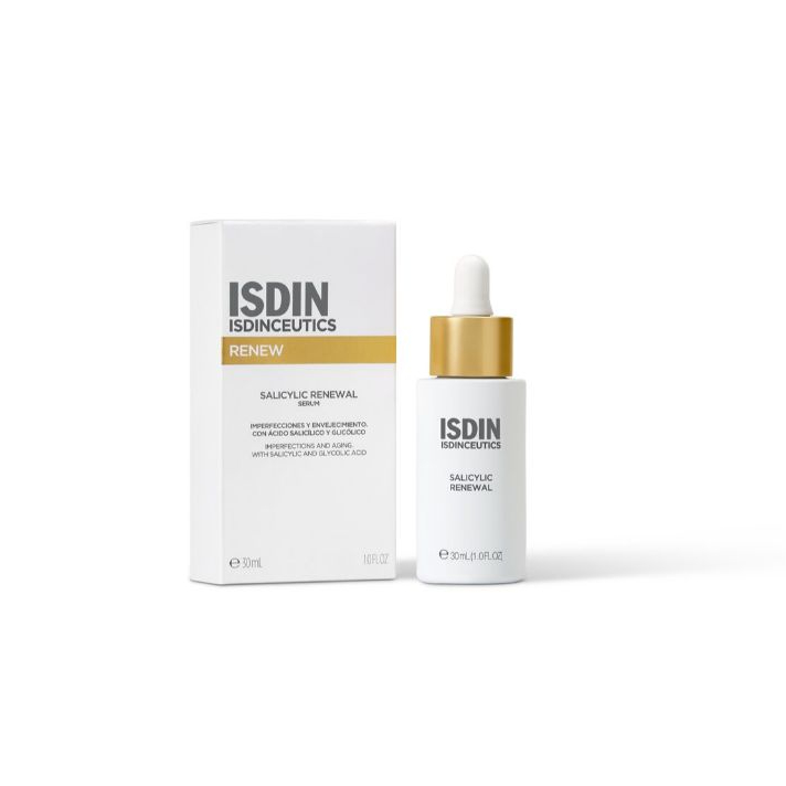 ISDINCEUTICS SALICYLIC RENEWAL SERUM เซรั่มเคลียร์สิว คุมมัน พร้อมฟื้นฟูผิวใหม่ ลดเลือนริ้วรอยใน 14 วัน