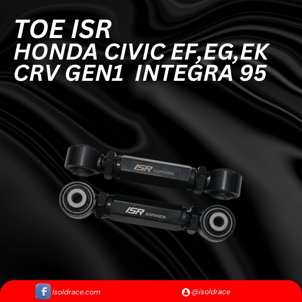 ISR  ปรับมุมโท Honda Civic EG/EK เหล็ก