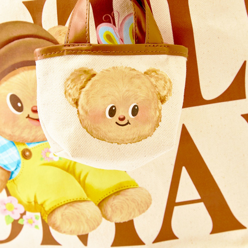 GENTLEWOMAN PLAYFUL BUTTERBEAR TOTE BAG หมีเนย สะพายข้าง น่ารัก กระเป๋าถือ กระเป๋าสะพายไหล่