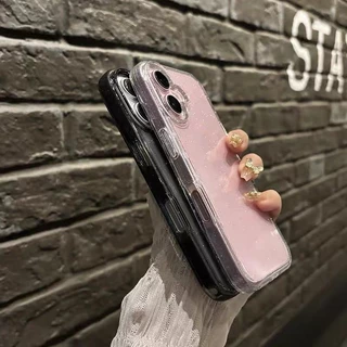 สีใสกากเพชร สำหรับรุ่นไอโฟนi16 16Pro 16Promax for iPhone16 Pro max 16plus 16 Pro max 15 14 13 12 11 Pro max 17 pro max
