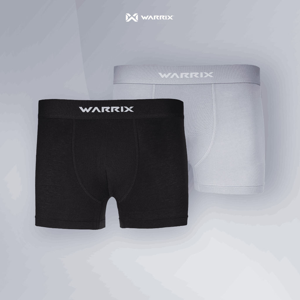 WARRIX กางเกงชั้นใน Men's Underwear Mid Waist ทรง Trunk (WU-244ALMCLP2) แพ็ค3ตัว — صورة 4