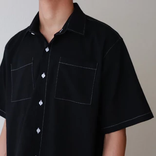 IBB MUSLIN CROPPED SHIRTS เสื้อเชิ้ตผ้าฝ้ายมัสลิน