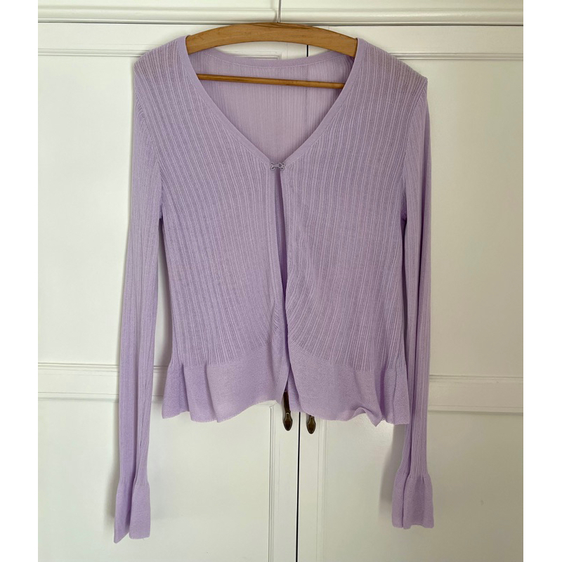 คาดิแกนสีม่วง On.december25