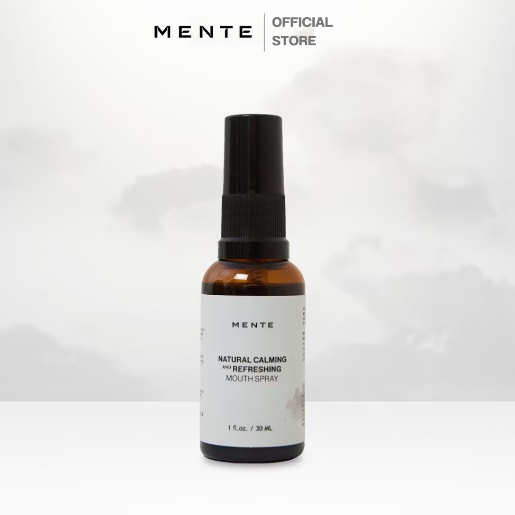 (30ML) MENTE Natural Calming and Refreshing Mouth Spray สเปรย์พ่นปาก