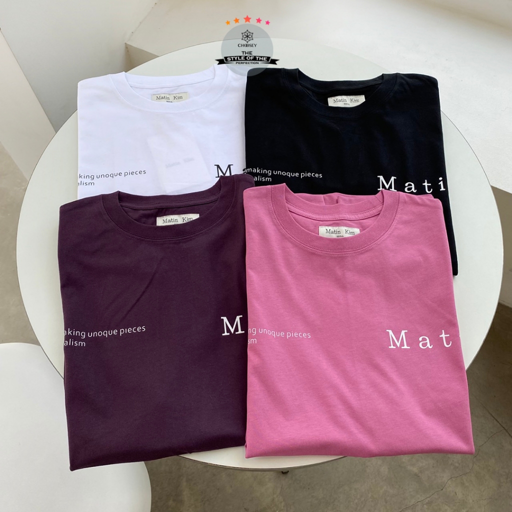 พร้อมส่ง เสื้อmatin kimใส่ได้ทั้งผู้หญิงผู้ชาย🇰🇷