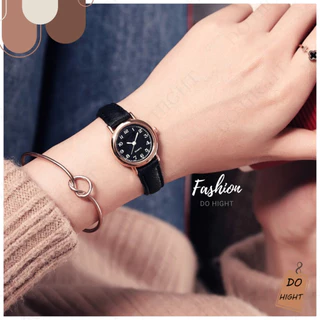 พร้อมส่ง⚡ มีเก็บเงินปลายทาง💸 นาฬิกาข้อมือผู้หญิง มี 4 สี ขนาดรอบข้อมือไม่เกิน 17 ซม. : Do hight