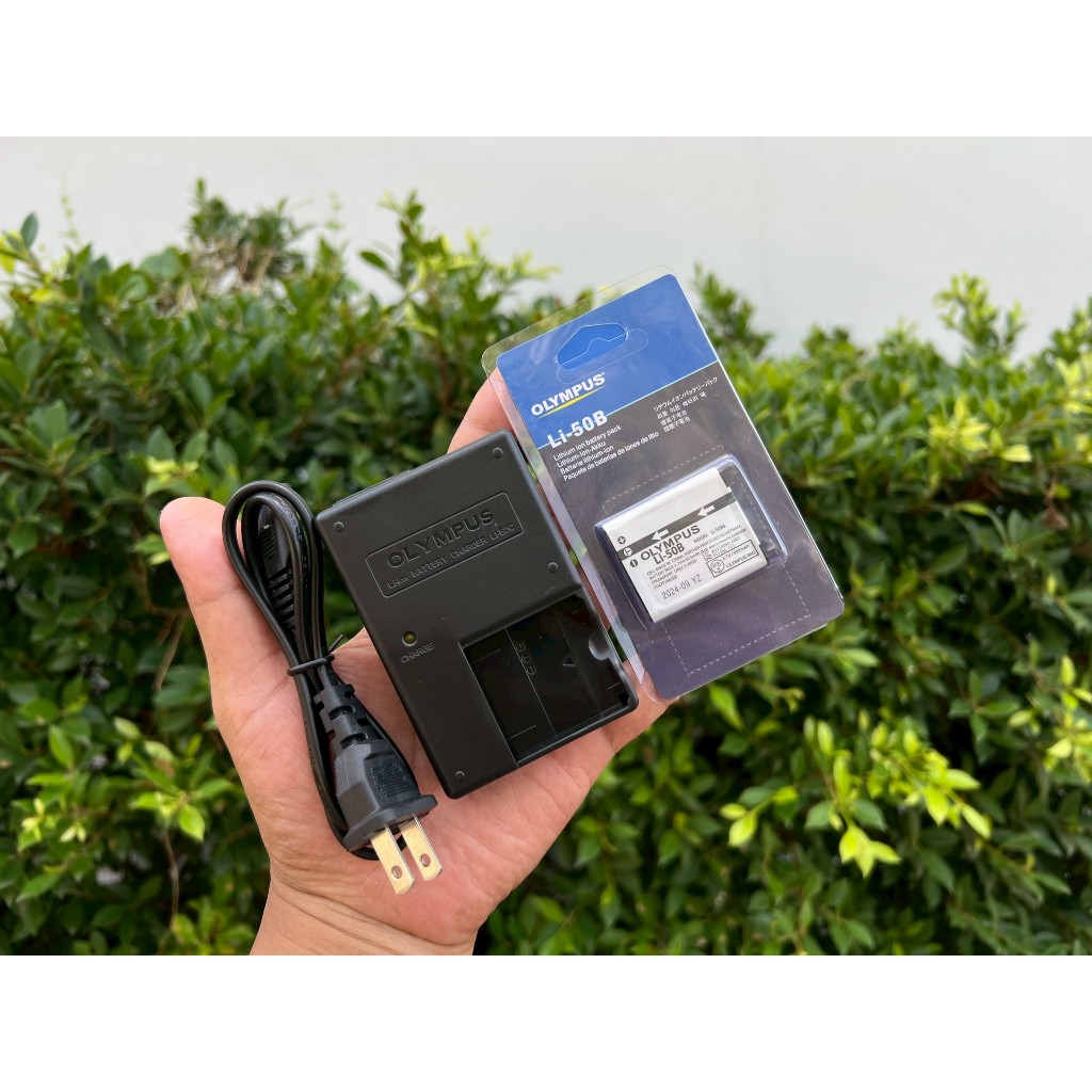 Li-50B OLYMPUS แบตเตอรี่&แท่นชาร์จ โอลิมปัส TG-860 TG-850 TG-835 TG-830 TG-820 TG-810 TG-805 TG-630 